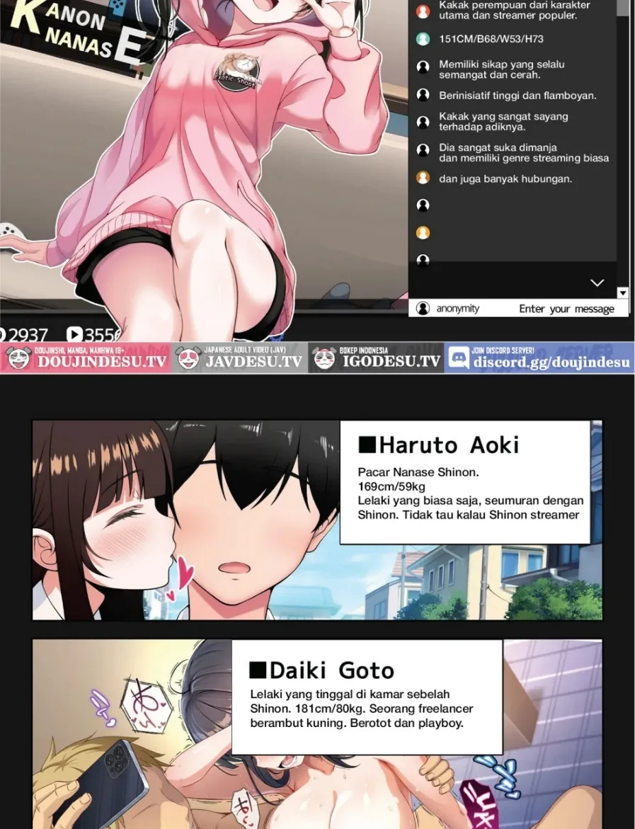 Haishinsha #Seiso Kanojo wa Kairaku ni Taerarenai Chapter 1