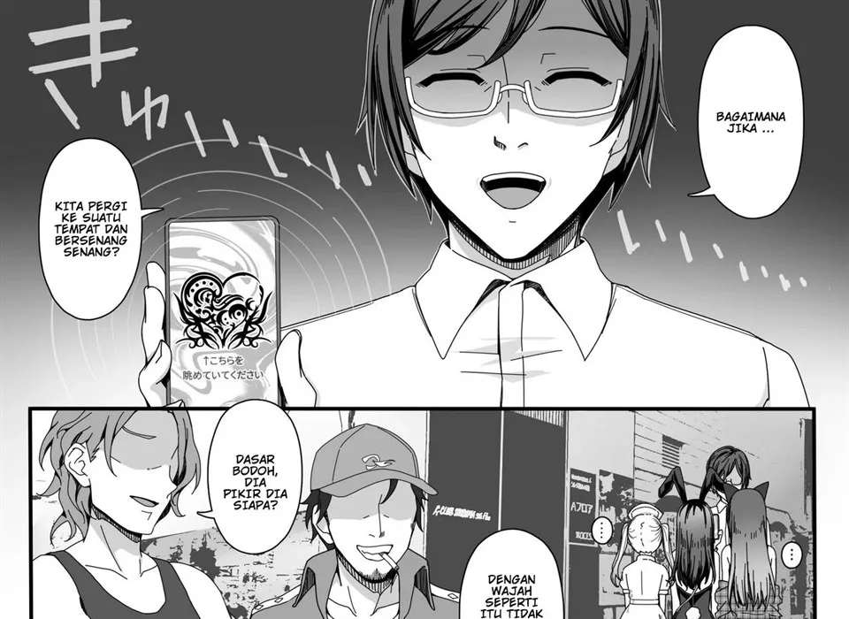 Halloween de Ukareta Gal-tachi ni Saimin Seisai o!! Chapter 1