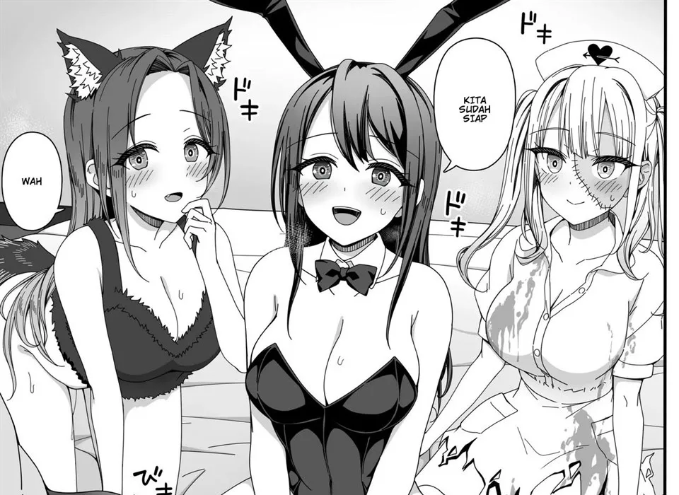 Halloween de Ukareta Gal-tachi ni Saimin Seisai o!! Chapter 1