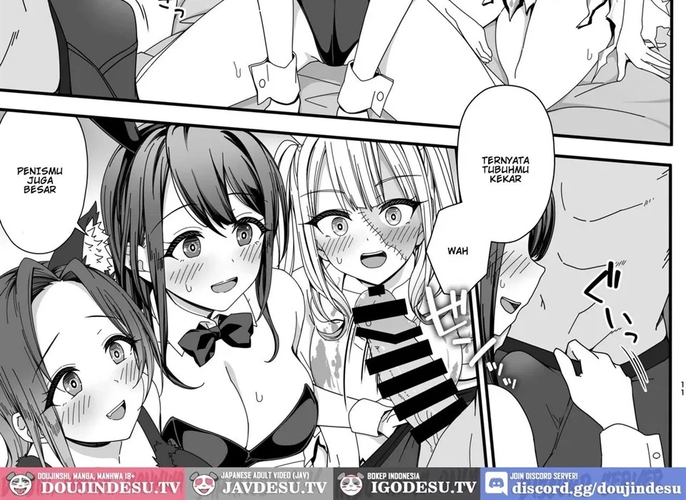 Halloween de Ukareta Gal-tachi ni Saimin Seisai o!! Chapter 1