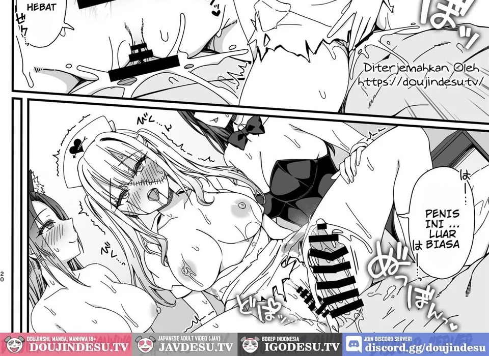 Halloween de Ukareta Gal-tachi ni Saimin Seisai o!! Chapter 1