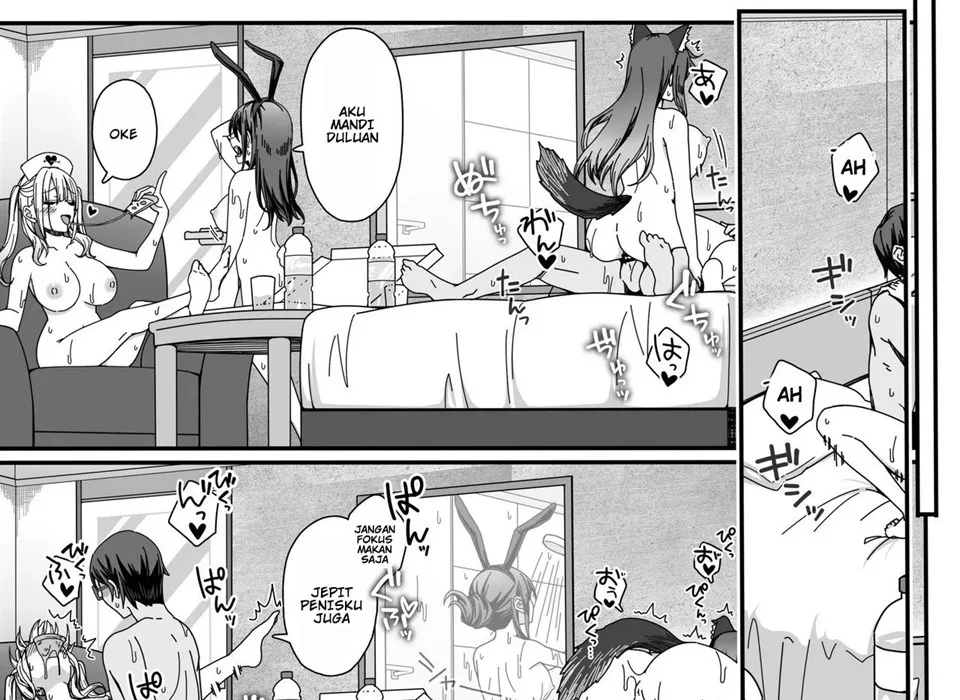 Halloween de Ukareta Gal-tachi ni Saimin Seisai o!! Chapter 1