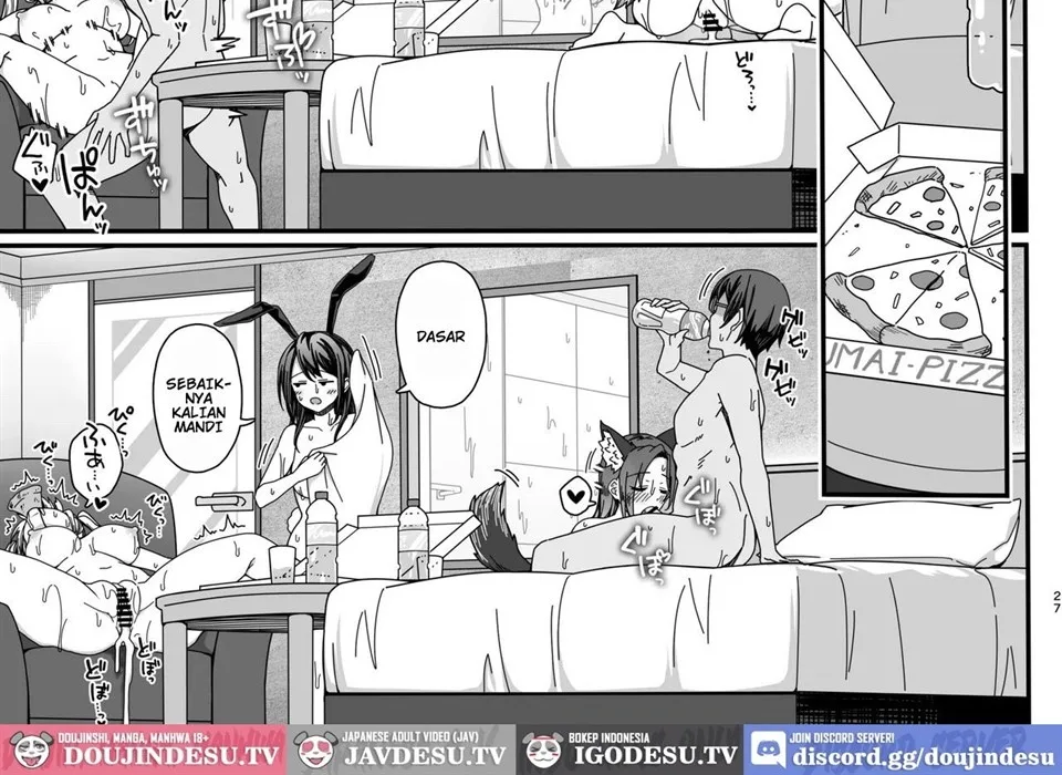 Halloween de Ukareta Gal-tachi ni Saimin Seisai o!! Chapter 1