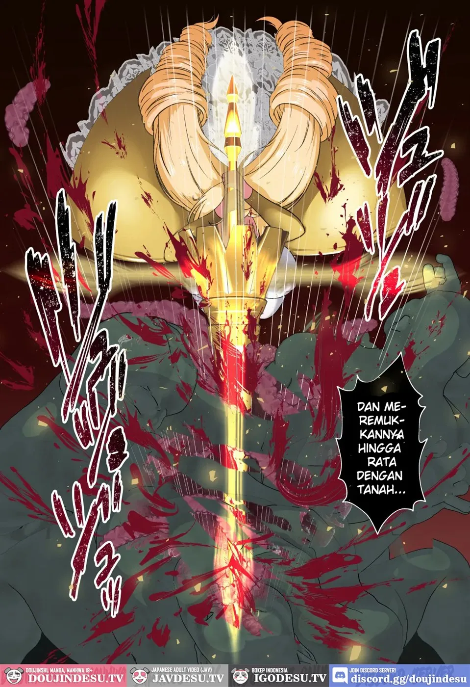Himekishi Elsa wa Orc ni Haiboku -High-Leg ga Nimata Shikkin! Haraboko Tairyou Omorashi Mesuochi!- Chapter 1