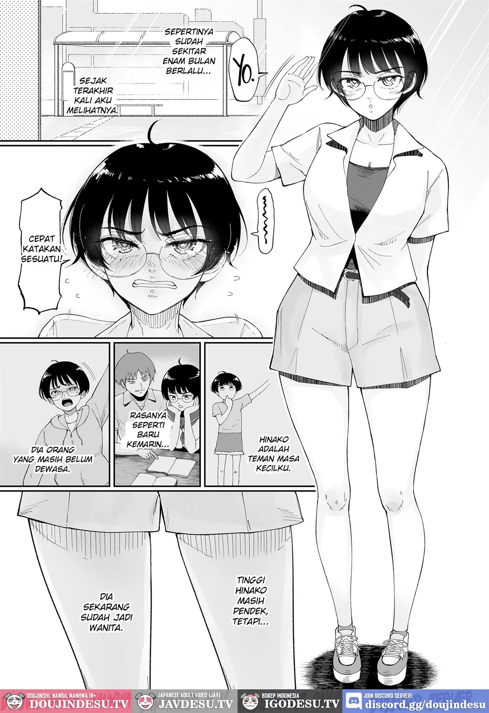 Hinako, Uka. Inaka no Osananajimi ga Onna ni Sodatte Ita node, Mesu ni Shita. Chapter 1