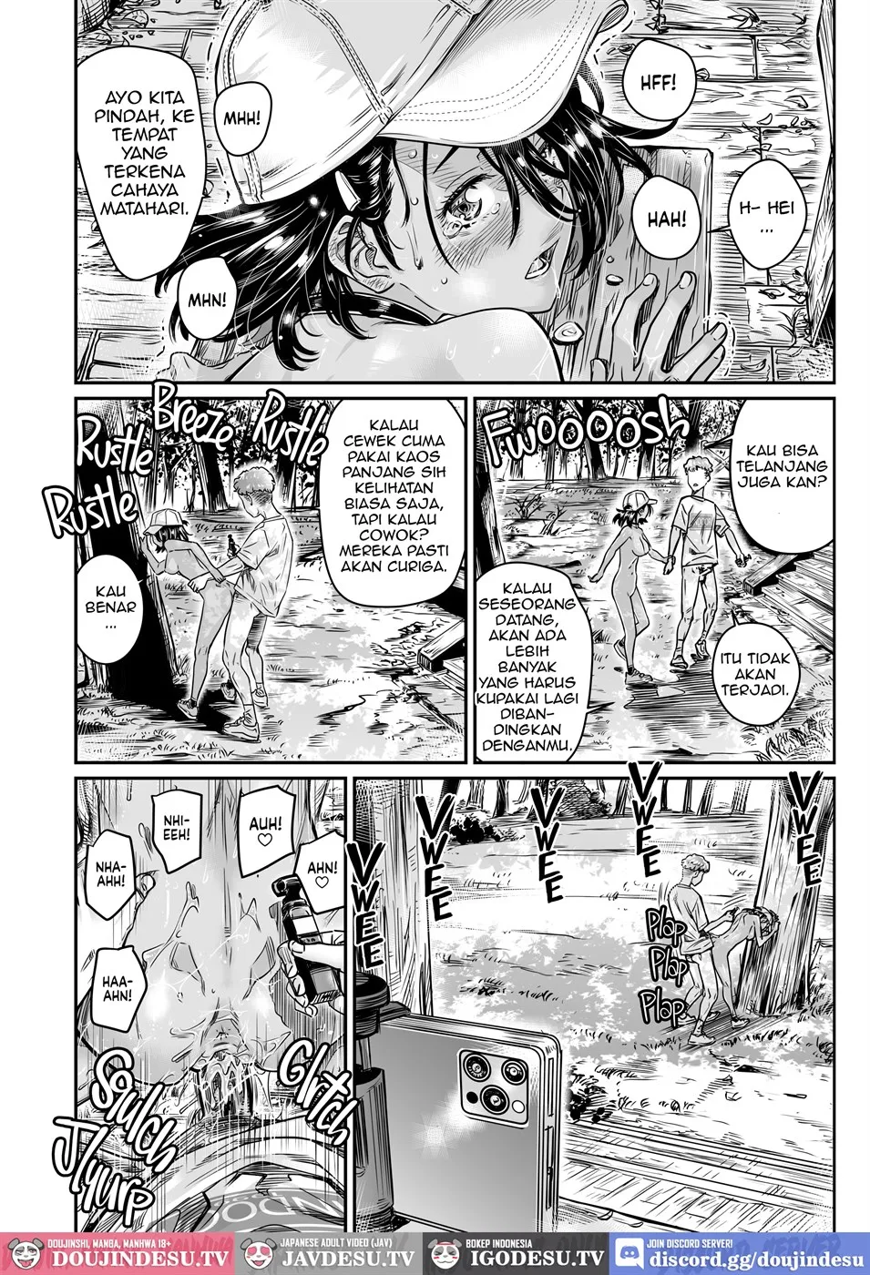 Hiyake no Bitch Shoujo wa, Doutei no Senpai o Yagai Sex ni Sasou Chapter 2
