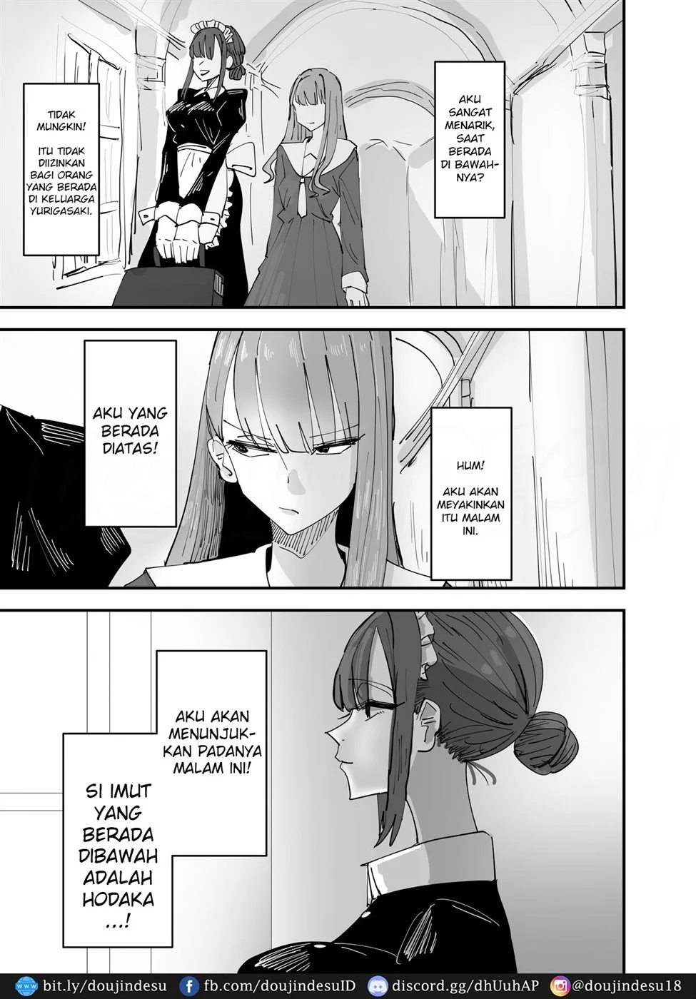 Ijiwaru na Do-S Maid o Wakarasetai Ojou-sama no Hanashi Chapter 1