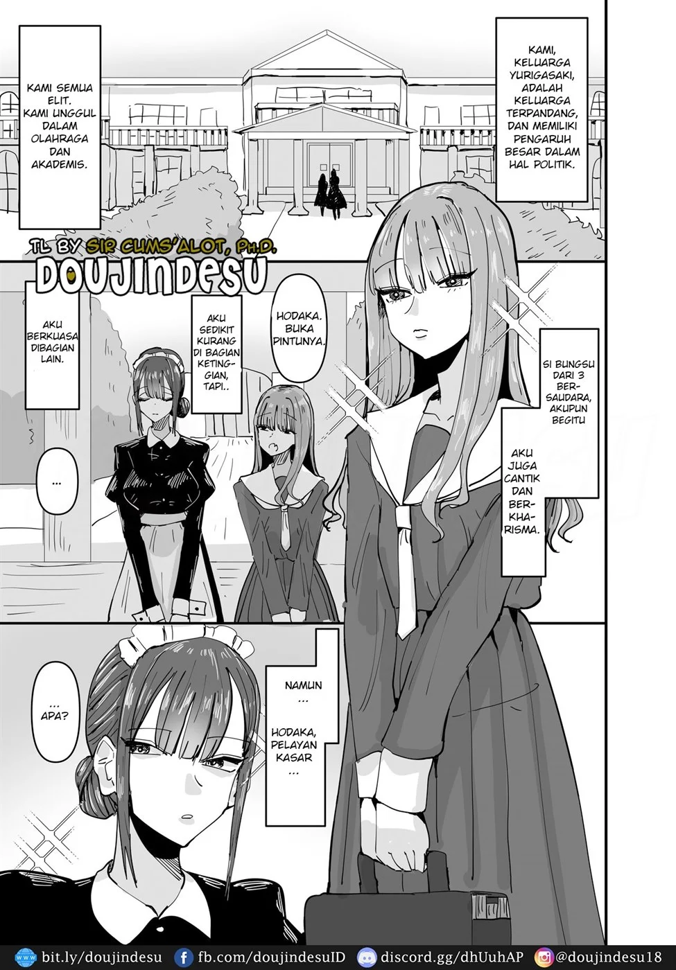 Ijiwaru na Do-S Maid o Wakarasetai Ojou-sama no Hanashi Chapter 1