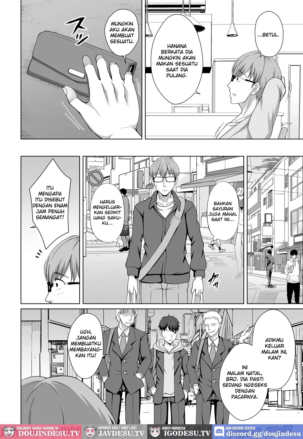 Imouto ga Asagaeri shita Christmas ~Teshio ni Kaketa Imouto wa Yarichin Kareshi ni Sei no Roku Jikan Kotteri Dakareteita~ Chapter 1