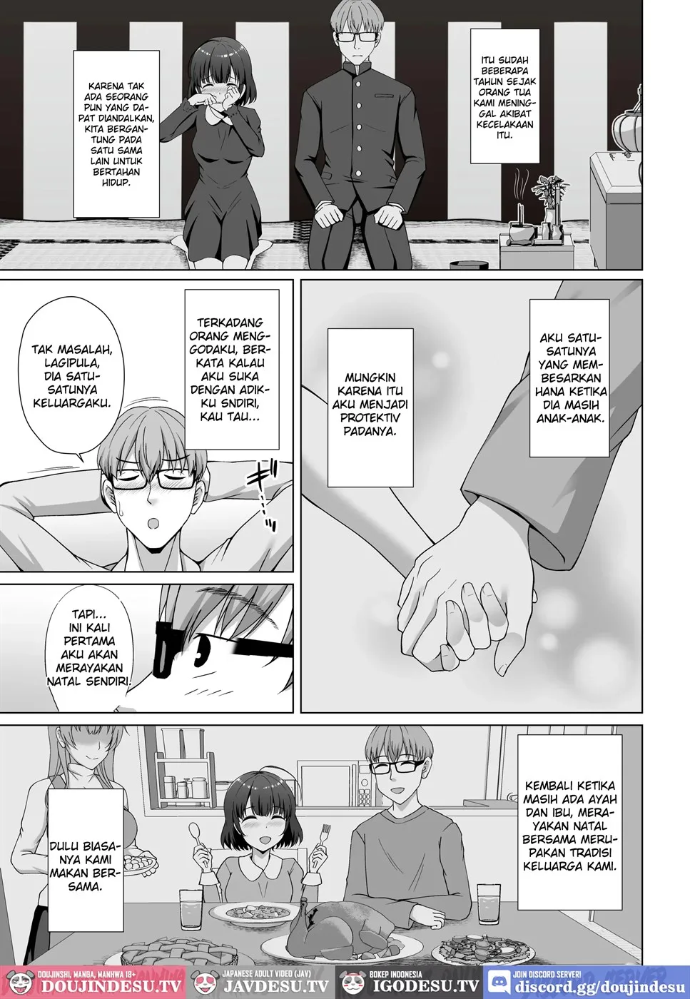 Imouto ga Asagaeri shita Christmas ~Teshio ni Kaketa Imouto wa Yarichin Kareshi ni Sei no Roku Jikan Kotteri Dakareteita~ Chapter 1