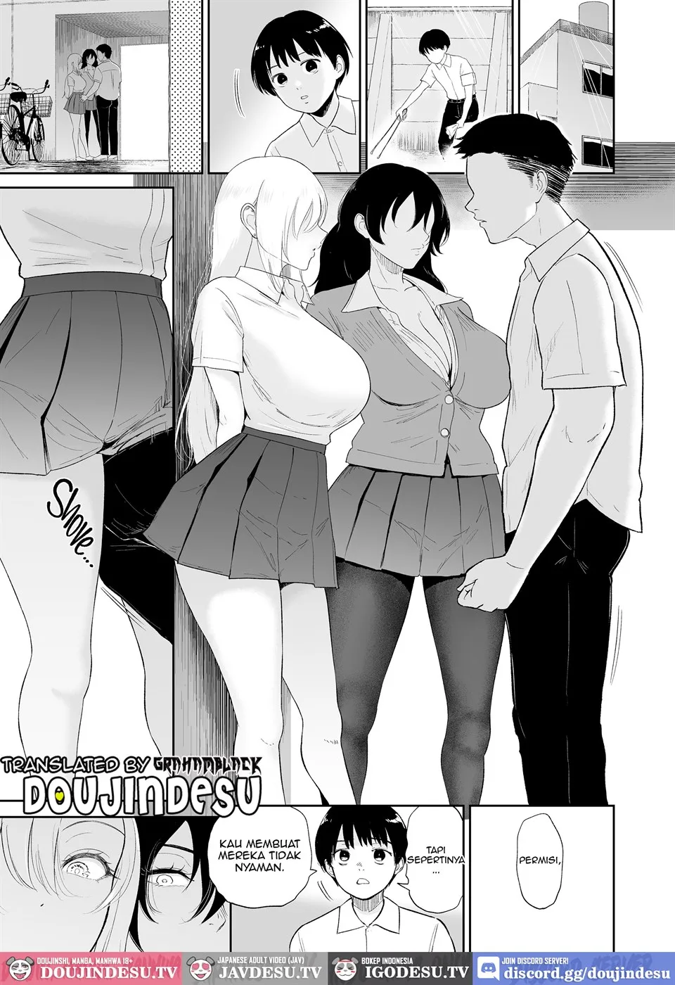 In to You no Mitsutsubo Kousha no Monokage de Boku wa Futari no Gyaru ni Yuuwaku Sareru Chapter 1