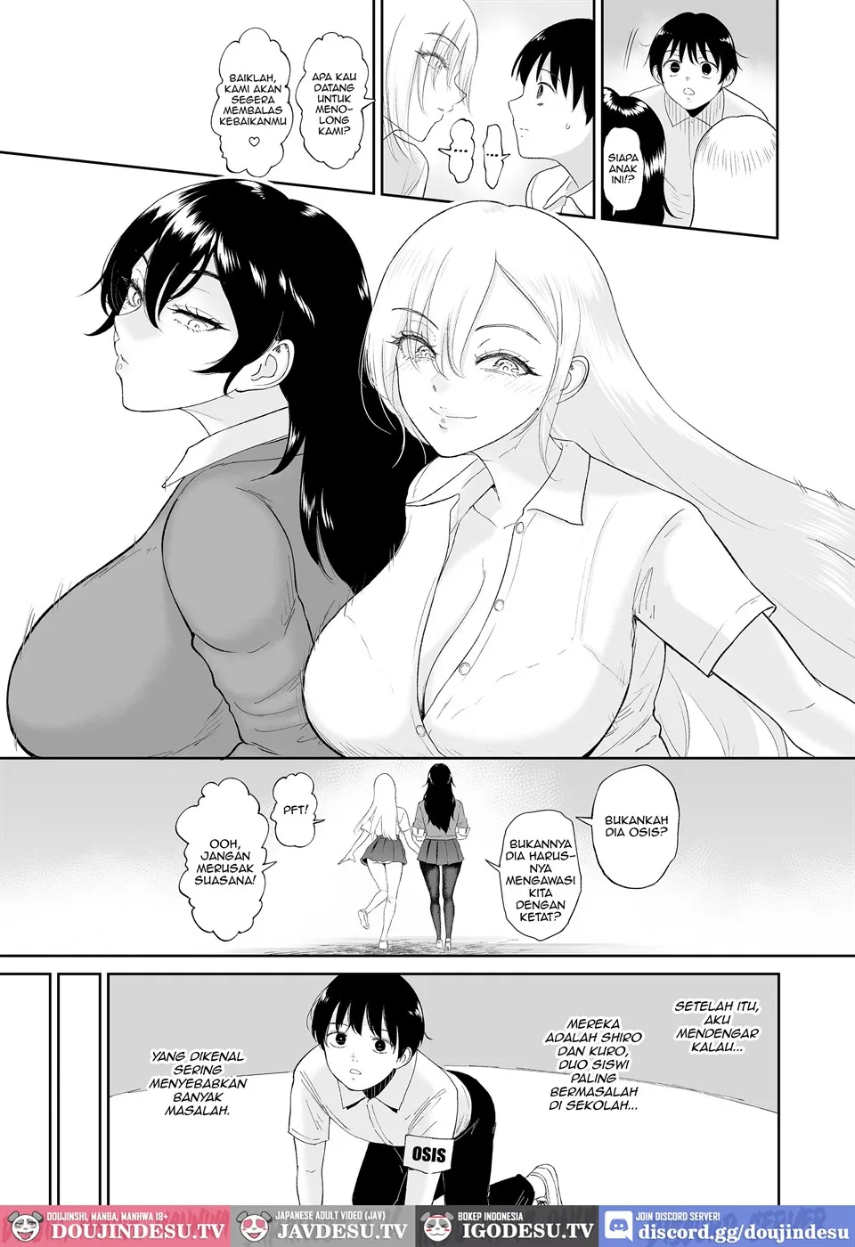 In to You no Mitsutsubo Kousha no Monokage de Boku wa Futari no Gyaru ni Yuuwaku Sareru Chapter 1
