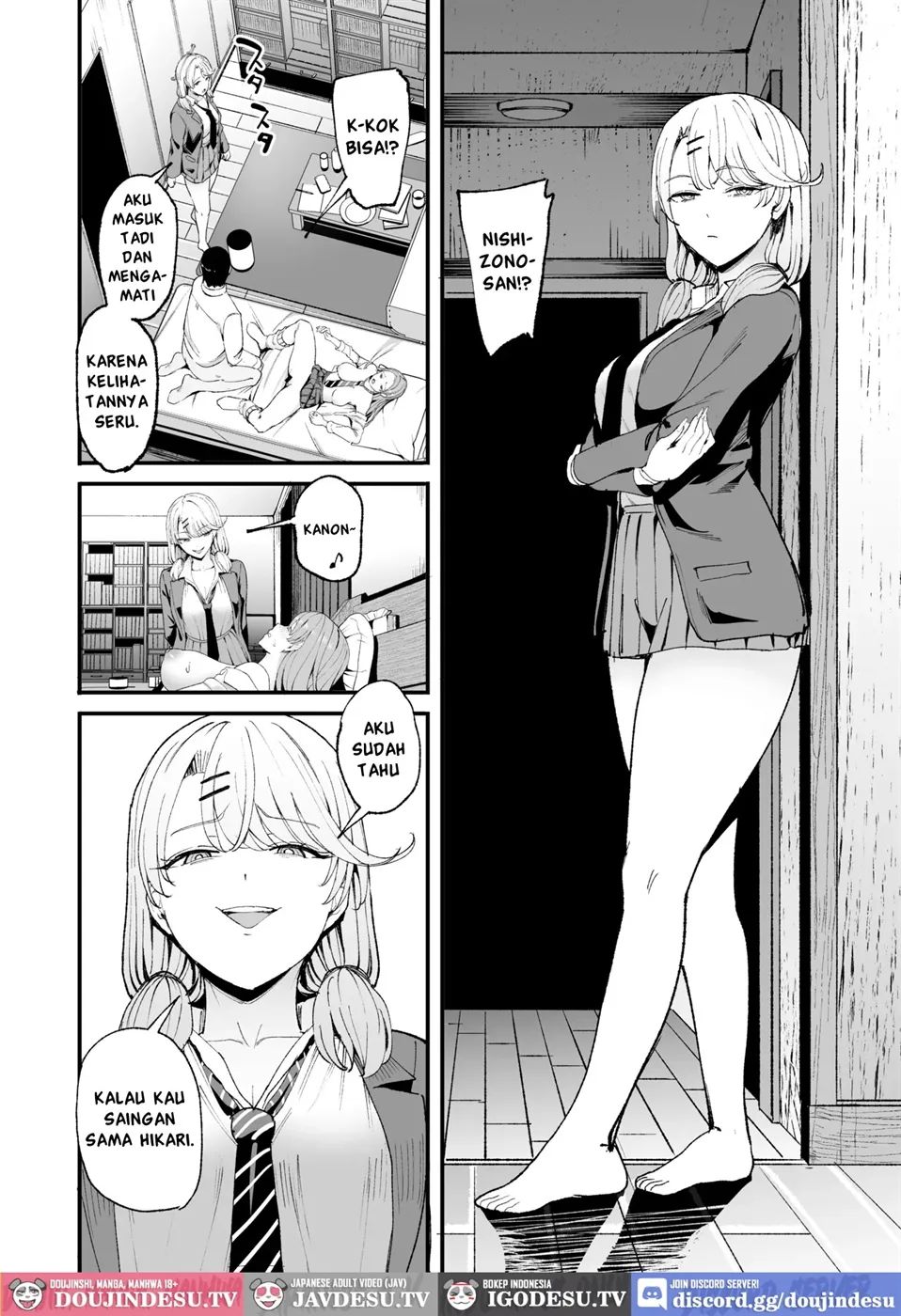 Iribitari Gal ni Manko Tsukawasete Morau Hanashi Chapter 4