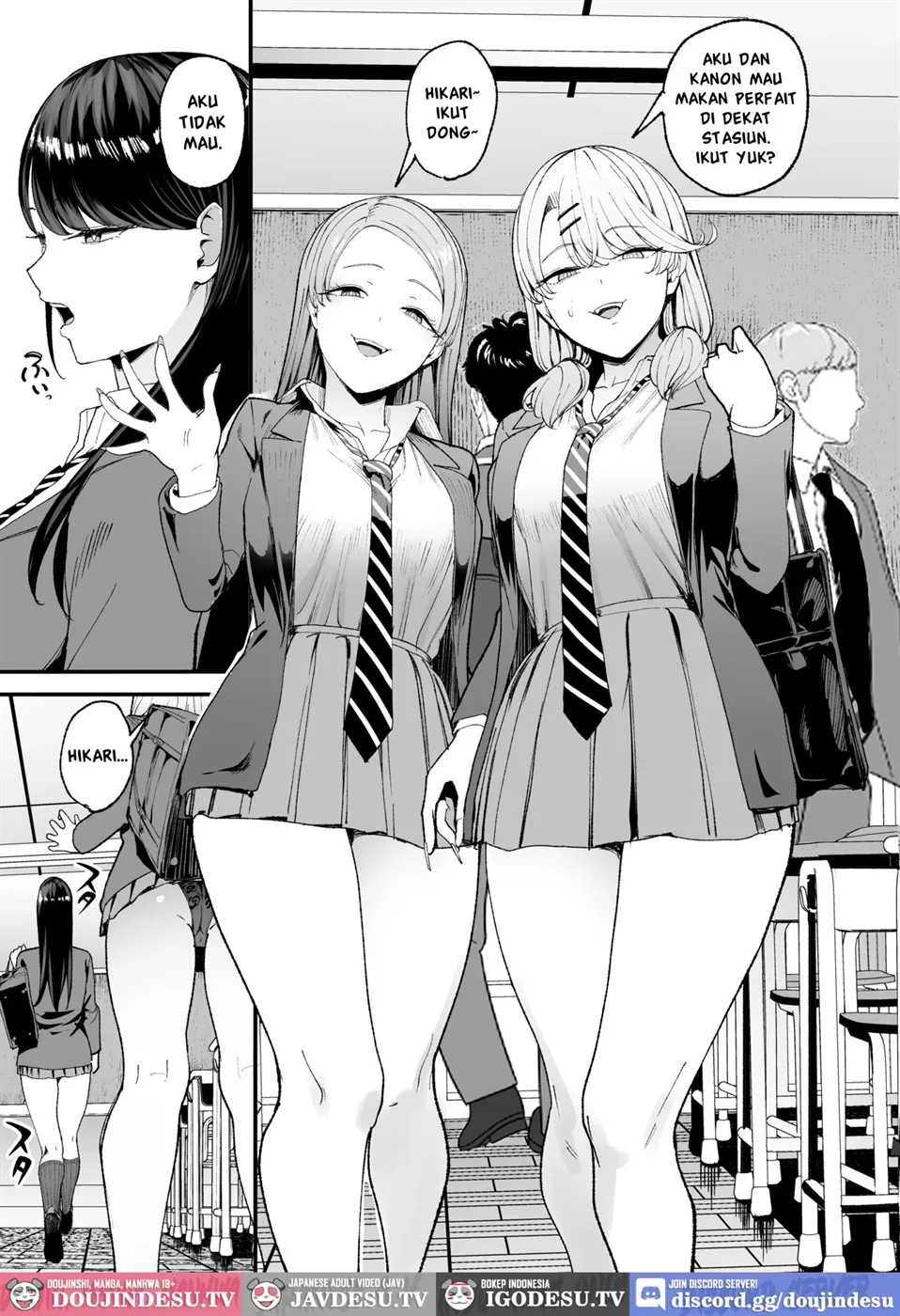 Iribitari Gal ni Manko Tsukawasete Morau Hanashi Chapter 4