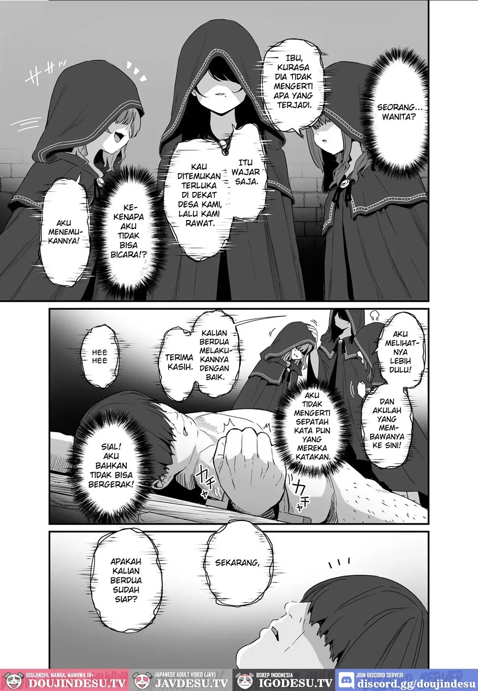 Isekai Teni Shita Oji-san Majo Mura e Chapter 1