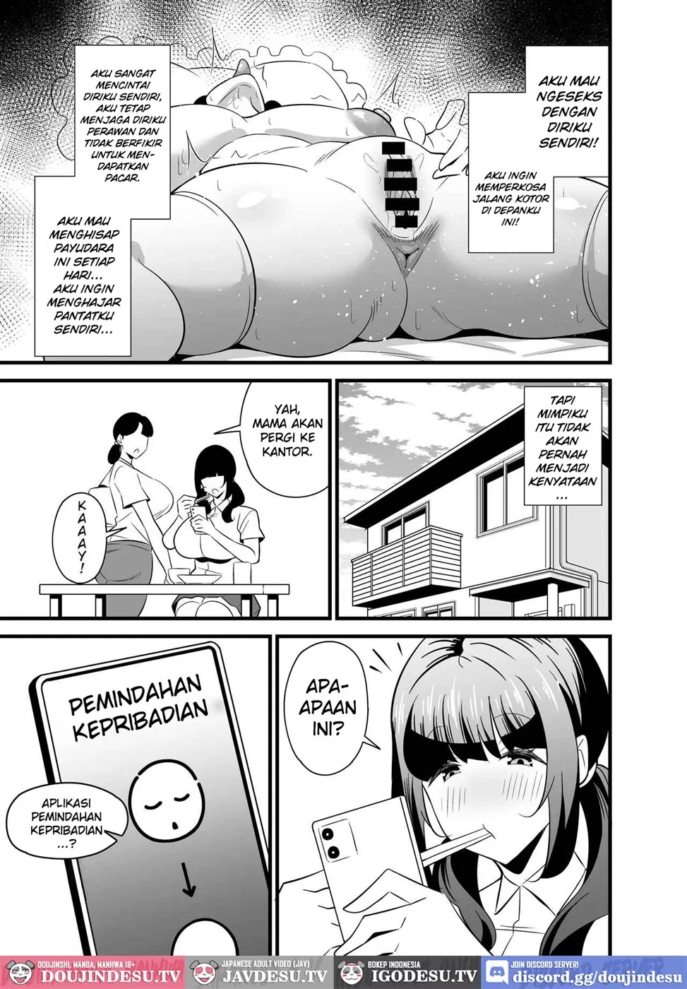 Jibun no Karada ga Dosukebe Sugiru node Appli de Oji-san no Karada o Nottotte Yaritai Houdai Shichaimashita Chapter 1