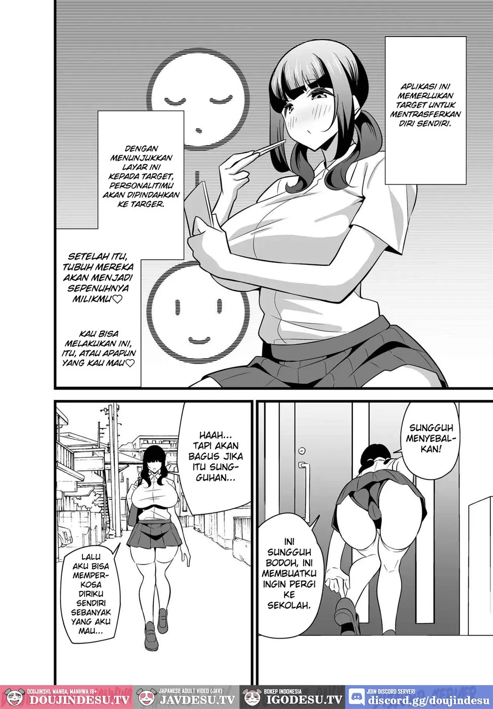 Jibun no Karada ga Dosukebe Sugiru node Appli de Oji-san no Karada o Nottotte Yaritai Houdai Shichaimashita Chapter 1
