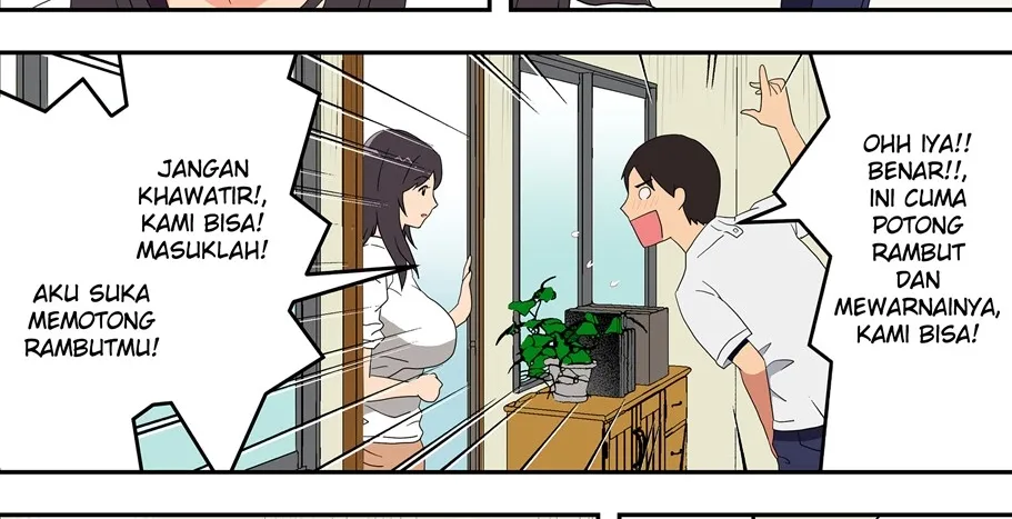 Jimi na Tokoya ni Yattekita Wakazuma to Usugurai Tennai de… Chapter 1