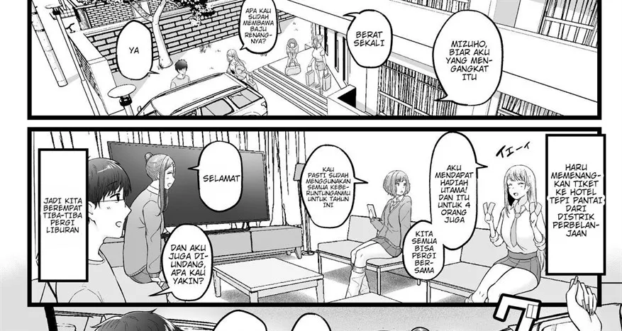 Joshiryou Kanrinin no Boku wa Gal Ryousei ni Furimawasarete masu Chapter 3