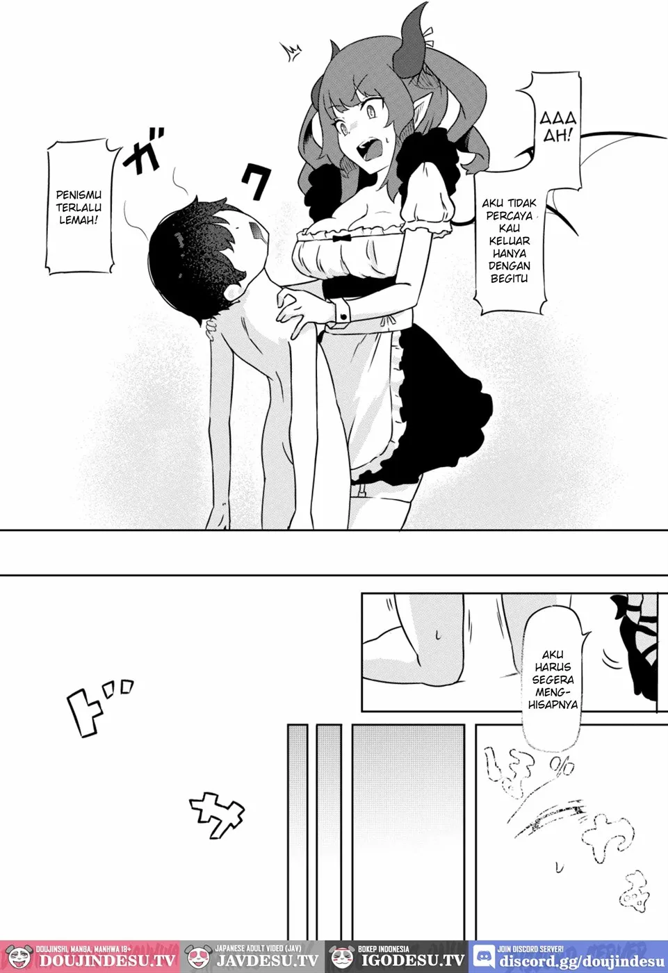 Joukyuu Succubus ni Shoshinsha Gari sare Keikenchi o Shiboritorareru Ohanashi Chapter 1