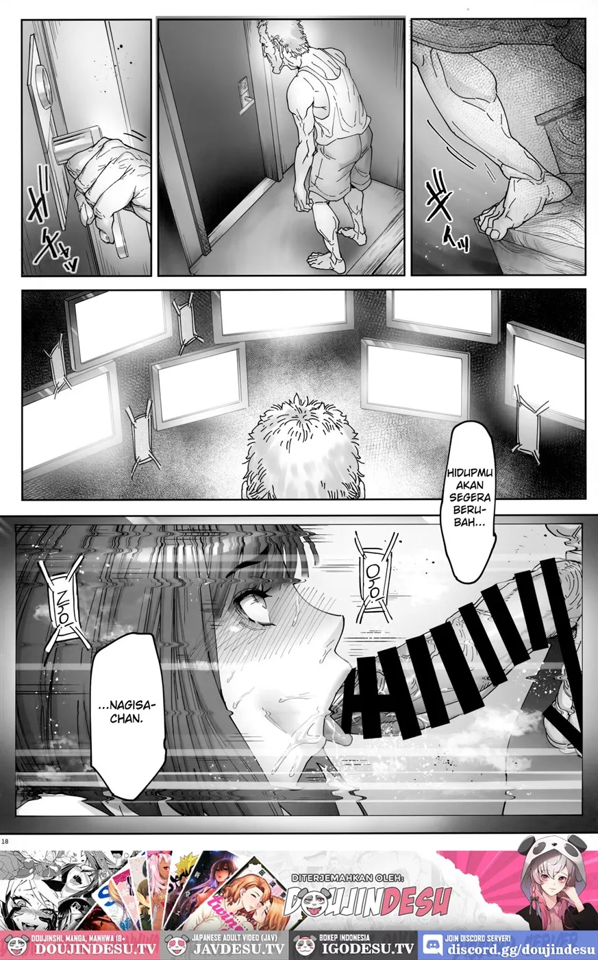Kaigo Beit de Iroboke Jijii no Gouin na Yokkyuu to Okane no Mae ni Chitai o Sarasu JK Chapter 1