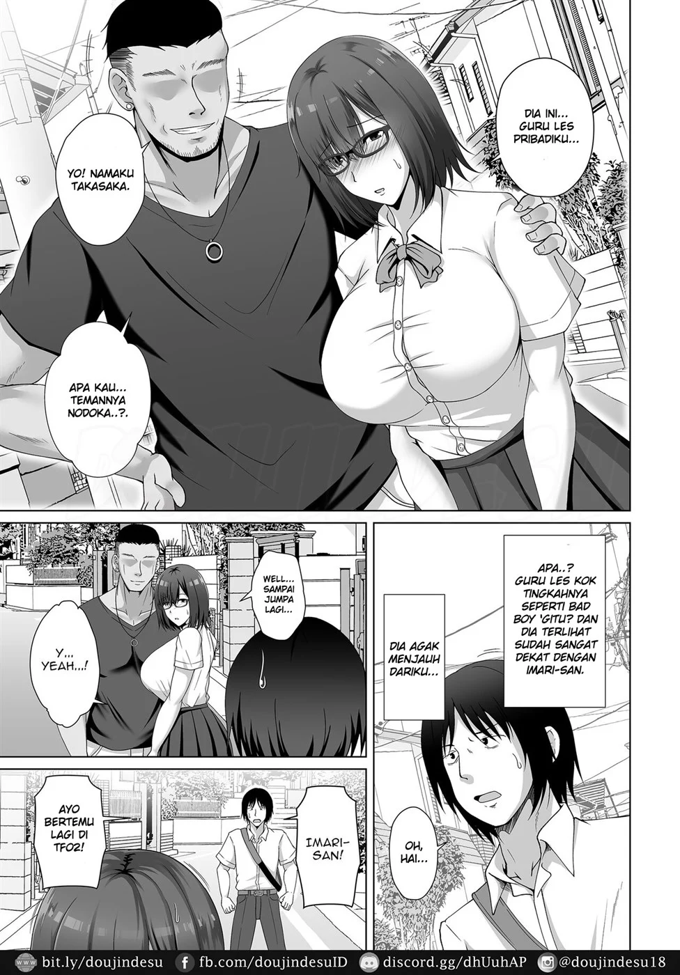 Kanojo ga Tattoo o Ireta Wake ~Kataomoi no Kyonyuu Jimi Musume ga Yarichin Kareshi ni Somerareru made~ Chapter 1