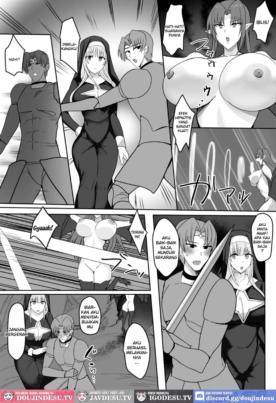 Kinpatsu Seiso Sister, Ochiru Chapter 1