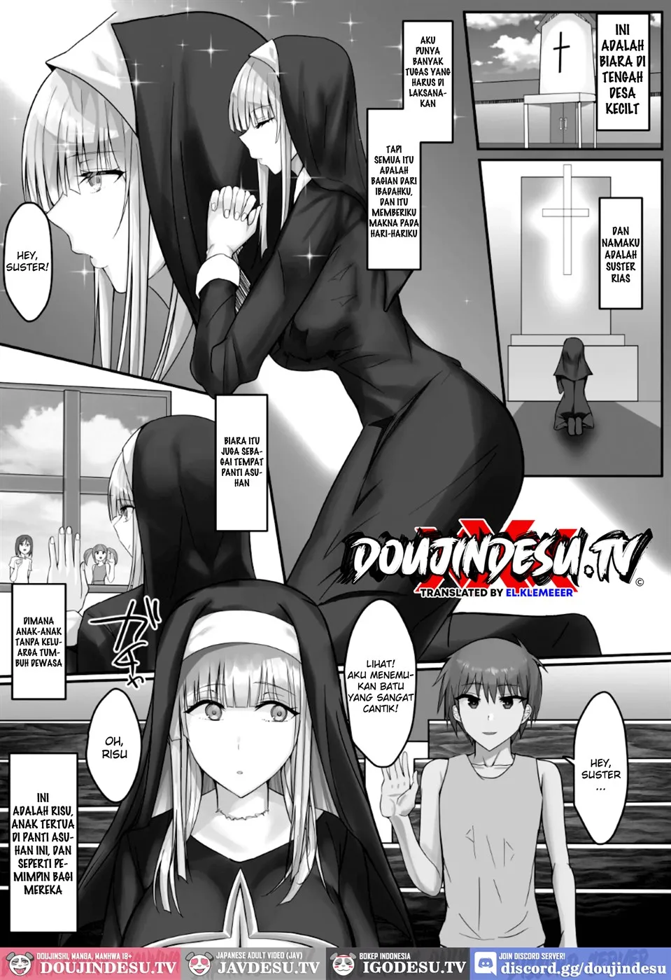 Kinpatsu Seiso Sister, Ochiru Chapter 1