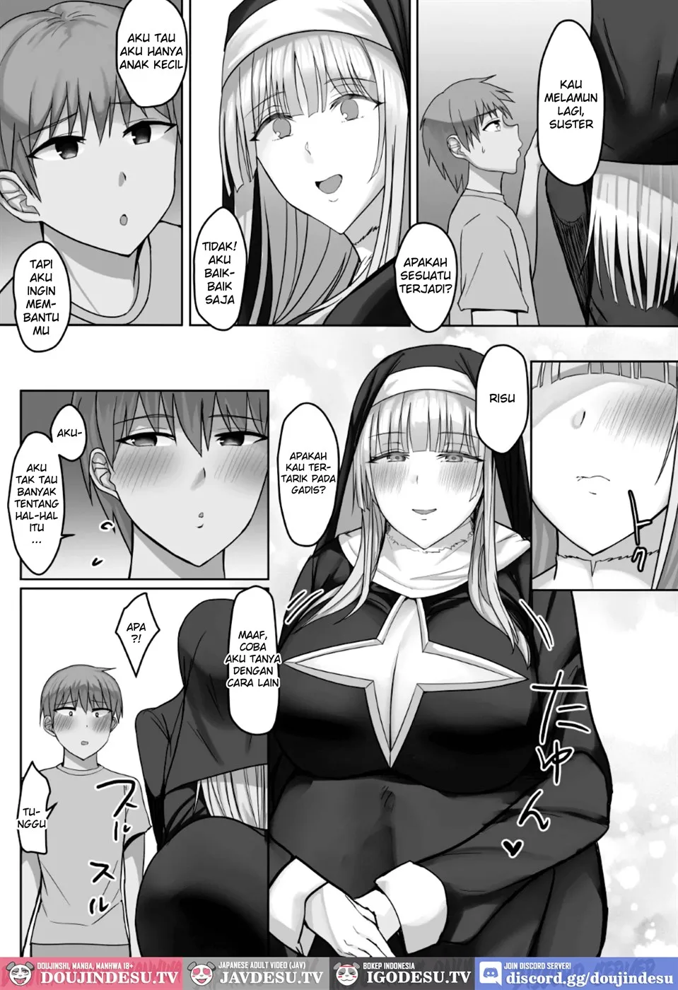 Kinpatsu Seiso Sister, Ochiru Chapter 1