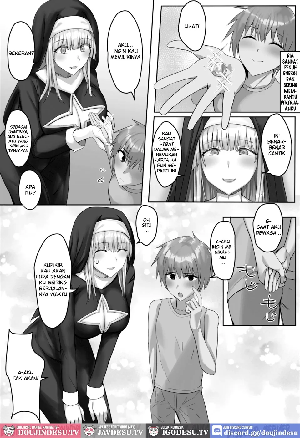 Kinpatsu Seiso Sister, Ochiru Chapter 1