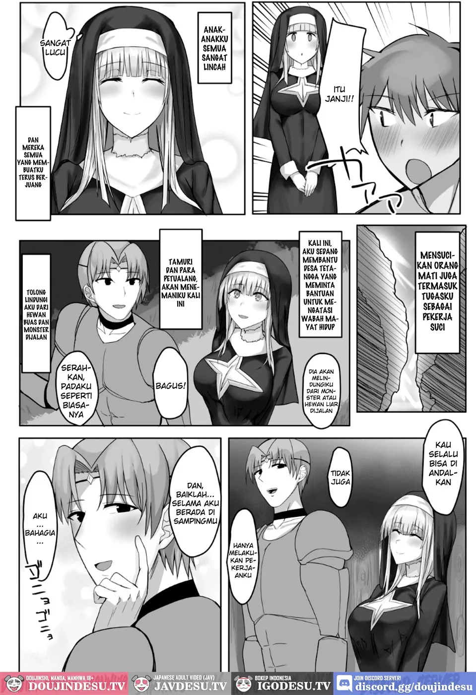 Kinpatsu Seiso Sister, Ochiru Chapter 1