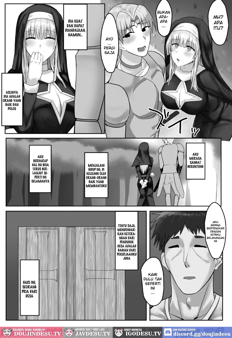 Kinpatsu Seiso Sister, Ochiru Chapter 1