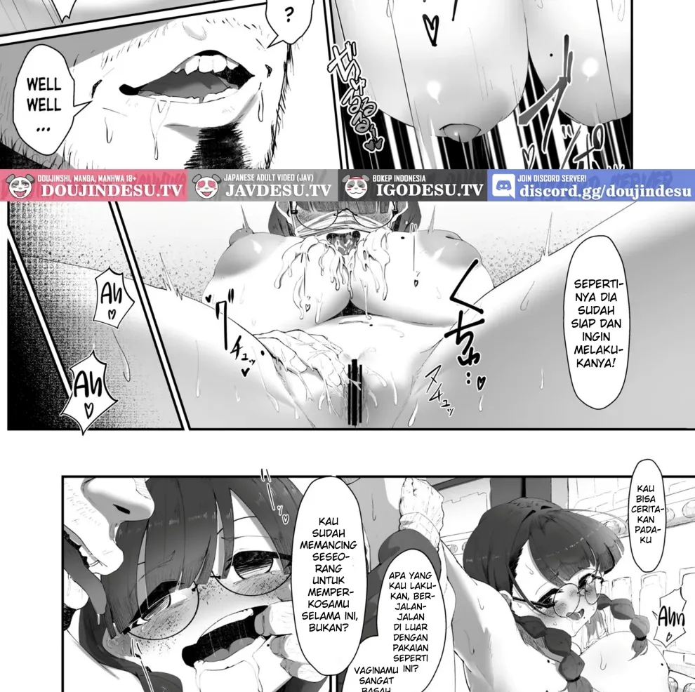 Koko de no Ohanashi wa Subete Mousou desu!! Jimi Kyonyuu Megane-chan to Mekakure Kyonyuu Gal-chan Futari no Yoru no Mousou Waidan Chapter 1