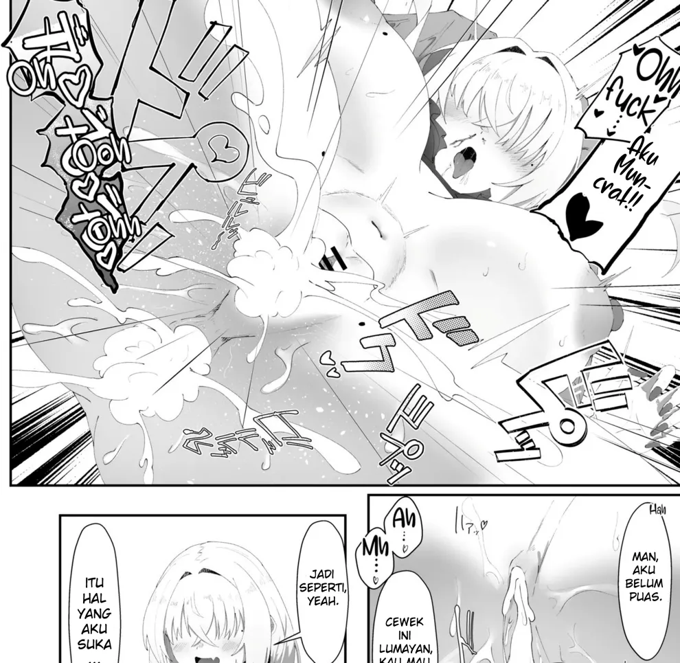 Koko de no Ohanashi wa Subete Mousou desu!! Jimi Kyonyuu Megane-chan to Mekakure Kyonyuu Gal-chan Futari no Yoru no Mousou Waidan Chapter 1