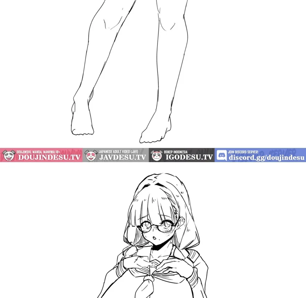 Koko de no Ohanashi wa Subete Mousou desu!! Jimi Kyonyuu Megane-chan to Mekakure Kyonyuu Gal-chan Futari no Yoru no Mousou Waidan Chapter 1