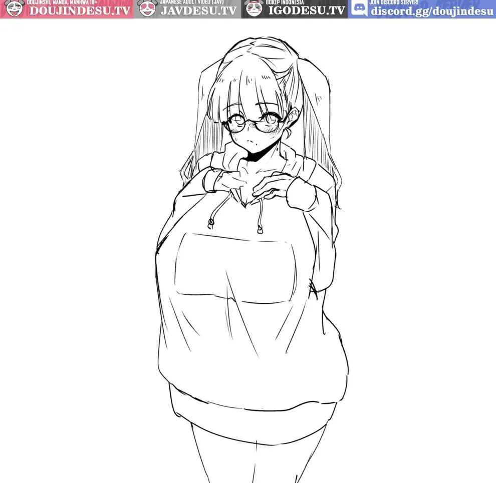 Koko de no Ohanashi wa Subete Mousou desu!! Jimi Kyonyuu Megane-chan to Mekakure Kyonyuu Gal-chan Futari no Yoru no Mousou Waidan Chapter 1