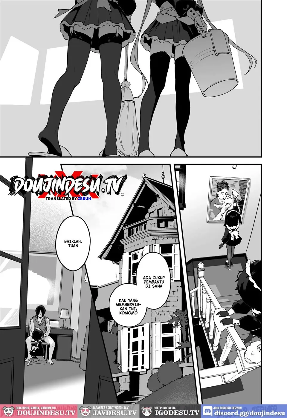 Komomo wa Goshujinsama Senyo no Ryoana Nikubenki Loli Maid Chapter 1