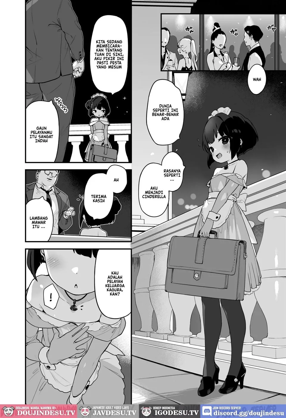 Komomo wa Goshujinsama Senyo no Ryoana Nikubenki Loli Maid Chapter 1