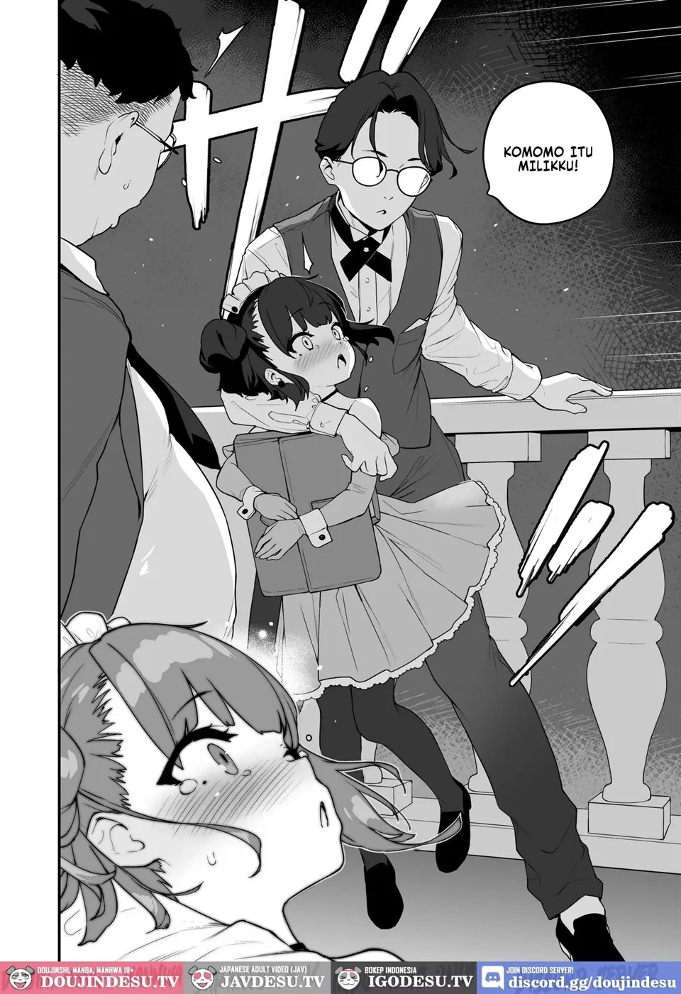 Komomo wa Goshujinsama Senyo no Ryoana Nikubenki Loli Maid Chapter 1