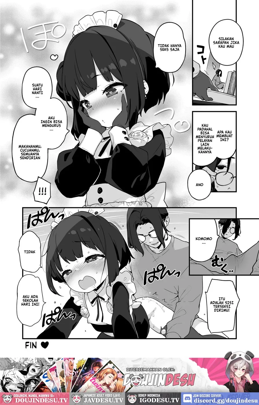 Komomo wa Goshujinsama Senyo no Ryoana Nikubenki Loli Maid Chapter 1