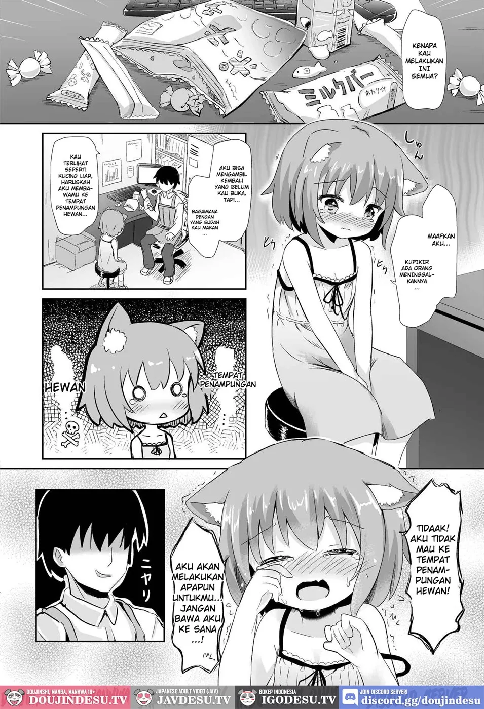 Koneko-chan ha tottemo waruiko Chapter 1