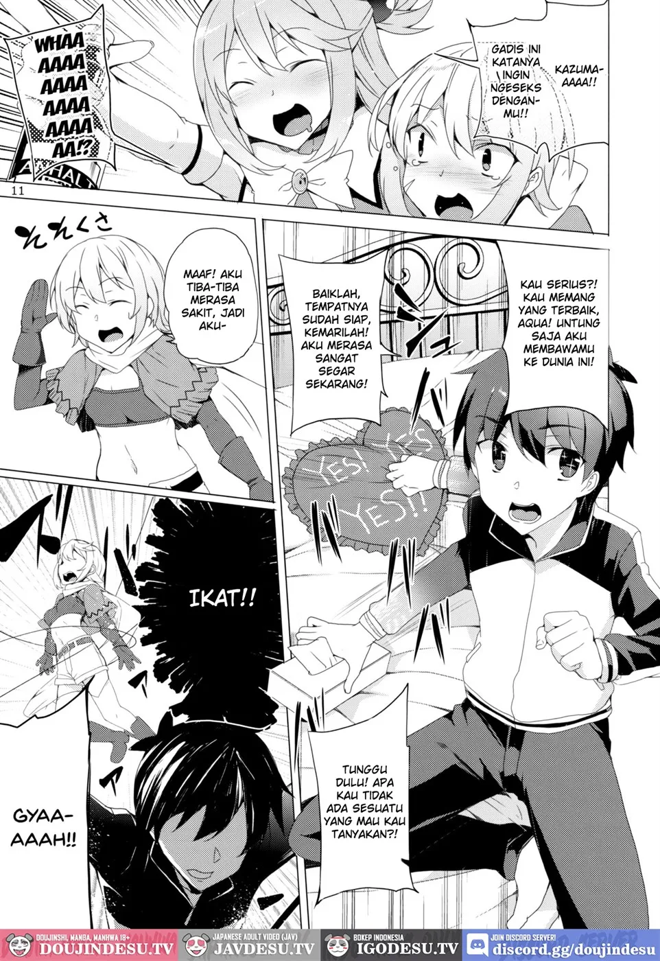 Kono Subarashii Megami-tachi to 3P o! Chapter 1