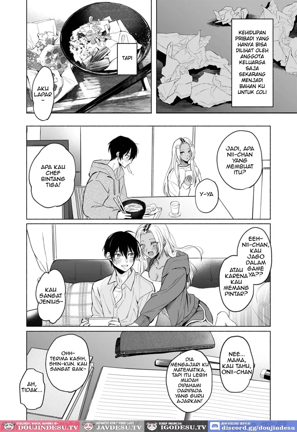 Kuro Gal Kyonyuu Gimai wa Boku o Yasashiku Sakusei Shitai Chapter 1