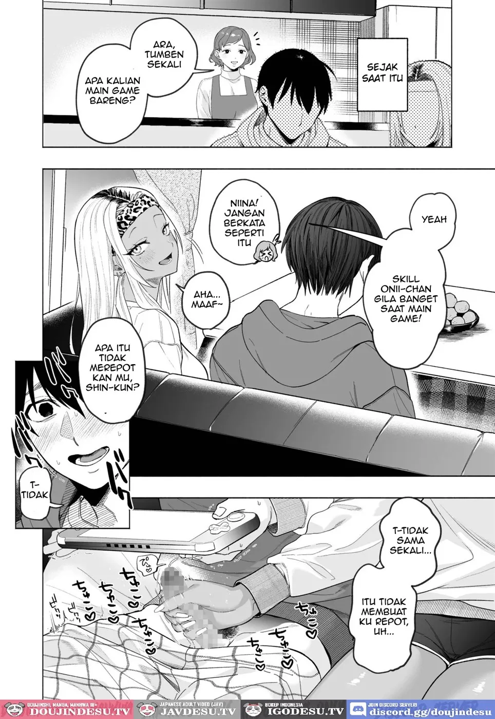Kuro Gal Kyonyuu Gimai wa Boku o Yasashiku Sakusei Shitai Chapter 1
