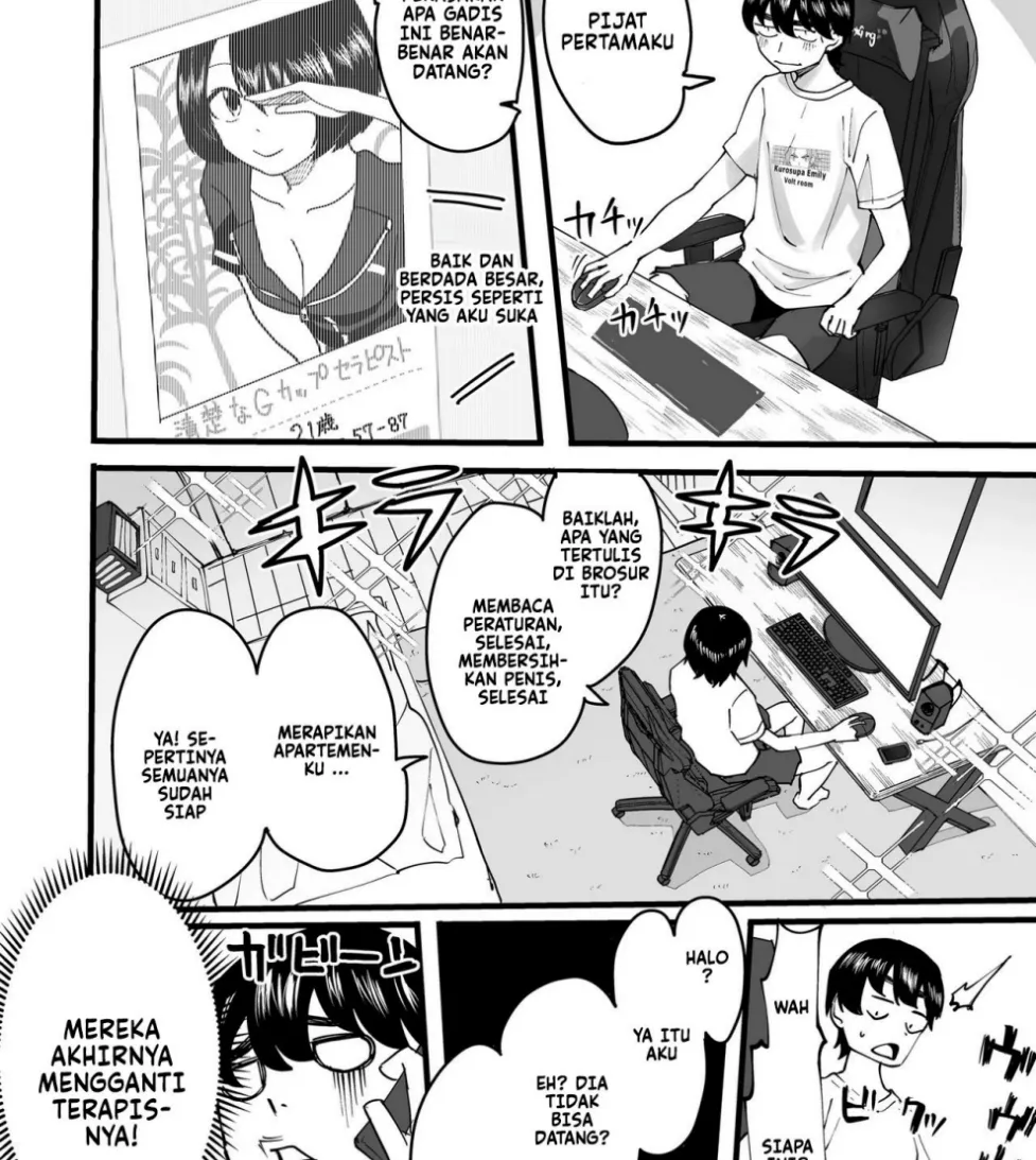 Kurogal Men-esthe Jou ga Yarasetekureru Hanashi Chapter 1