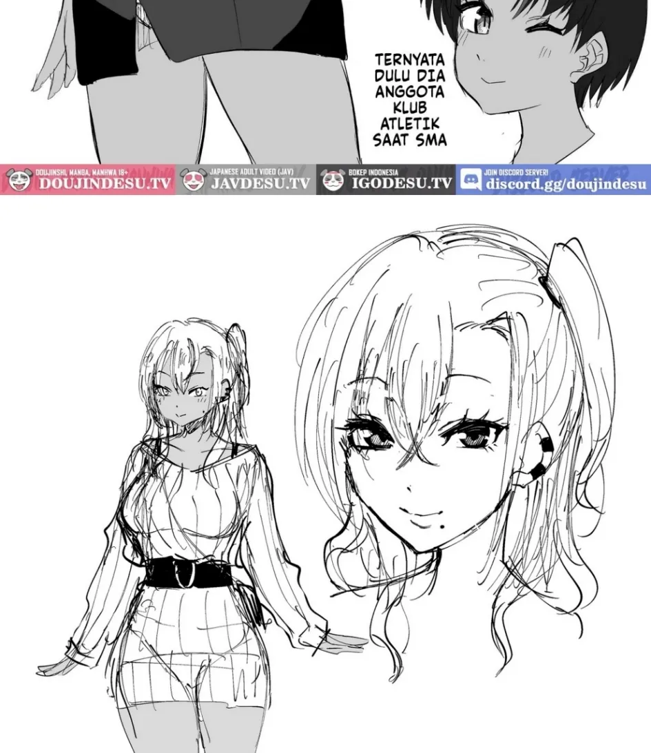 Kurogal Men-esthe Jou ga Yarasetekureru Hanashi Chapter 1