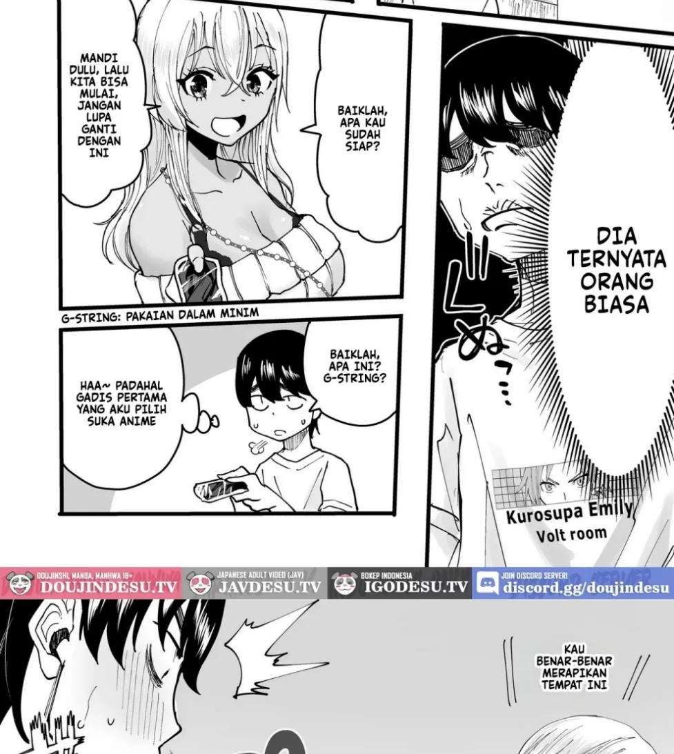 Kurogal Men-esthe Jou ga Yarasetekureru Hanashi Chapter 1