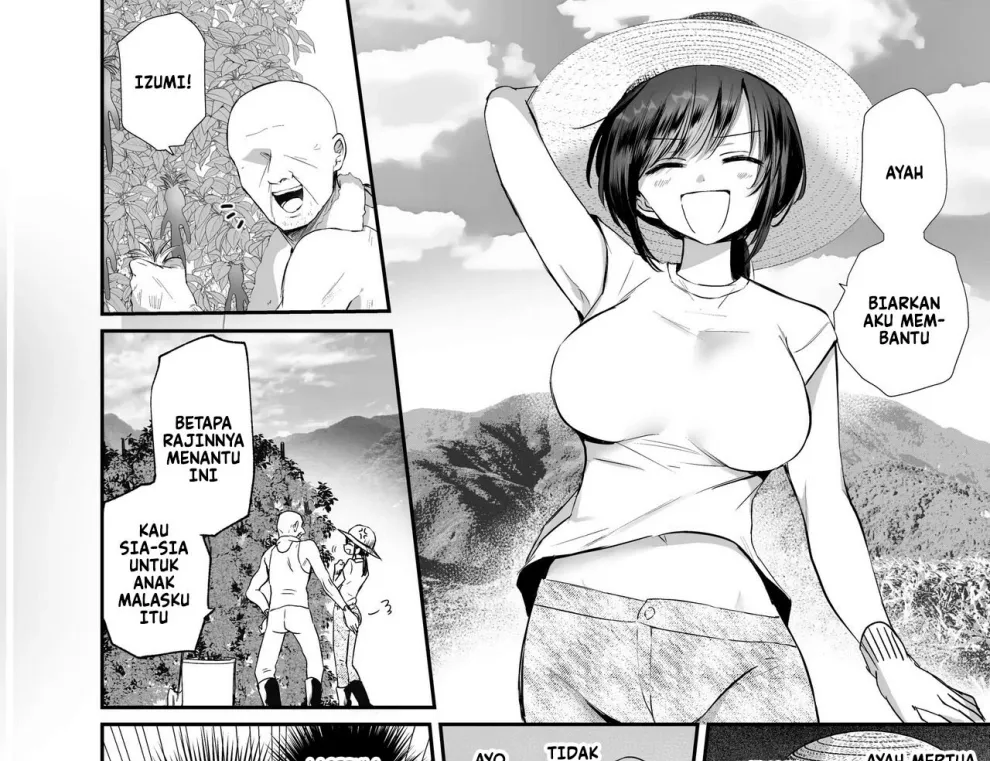 Kyonyuu de Nariagare! ~Binbounin Tsuma vs Hentai Gifu no Netorare Nouson Seikatsu~ Chapter 1