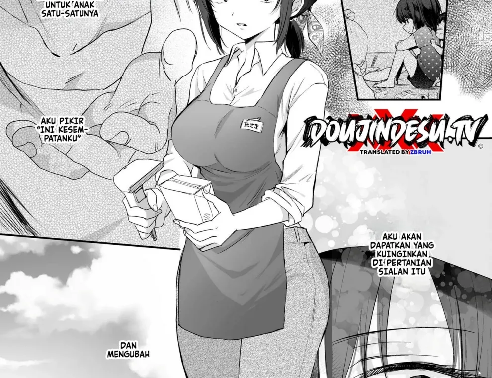 Kyonyuu de Nariagare! ~Binbounin Tsuma vs Hentai Gifu no Netorare Nouson Seikatsu~ Chapter 1