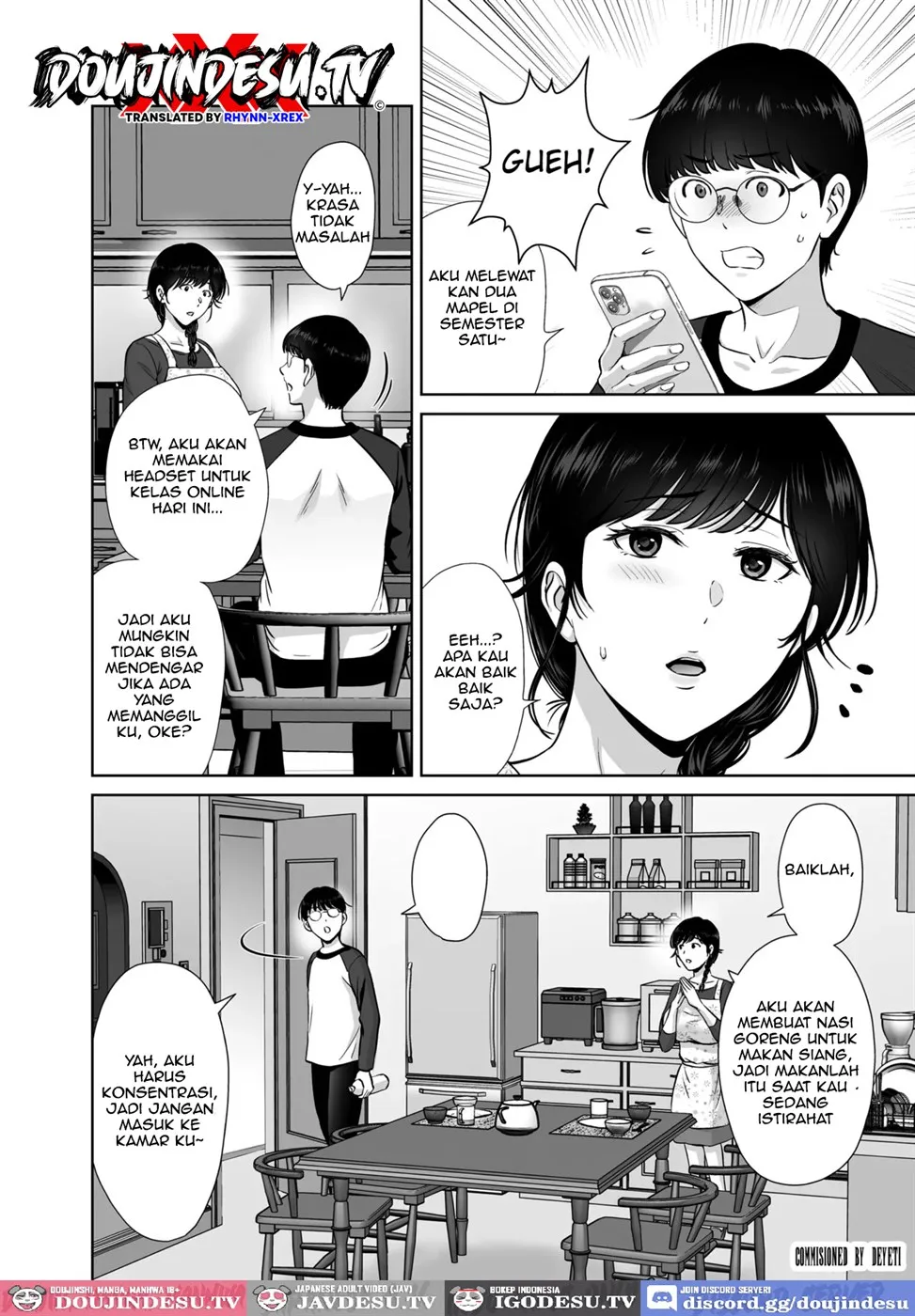 Kyonyuu Kaa-san ga Boku no Me mo Mae de Chapter 1